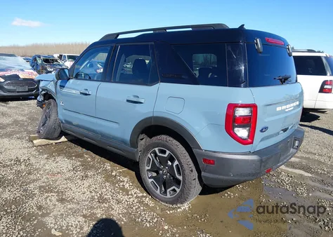 2021 Ford Bronco Sport Outer Banks from USA, damaged, VIN 3FMCR9C65MRA95387